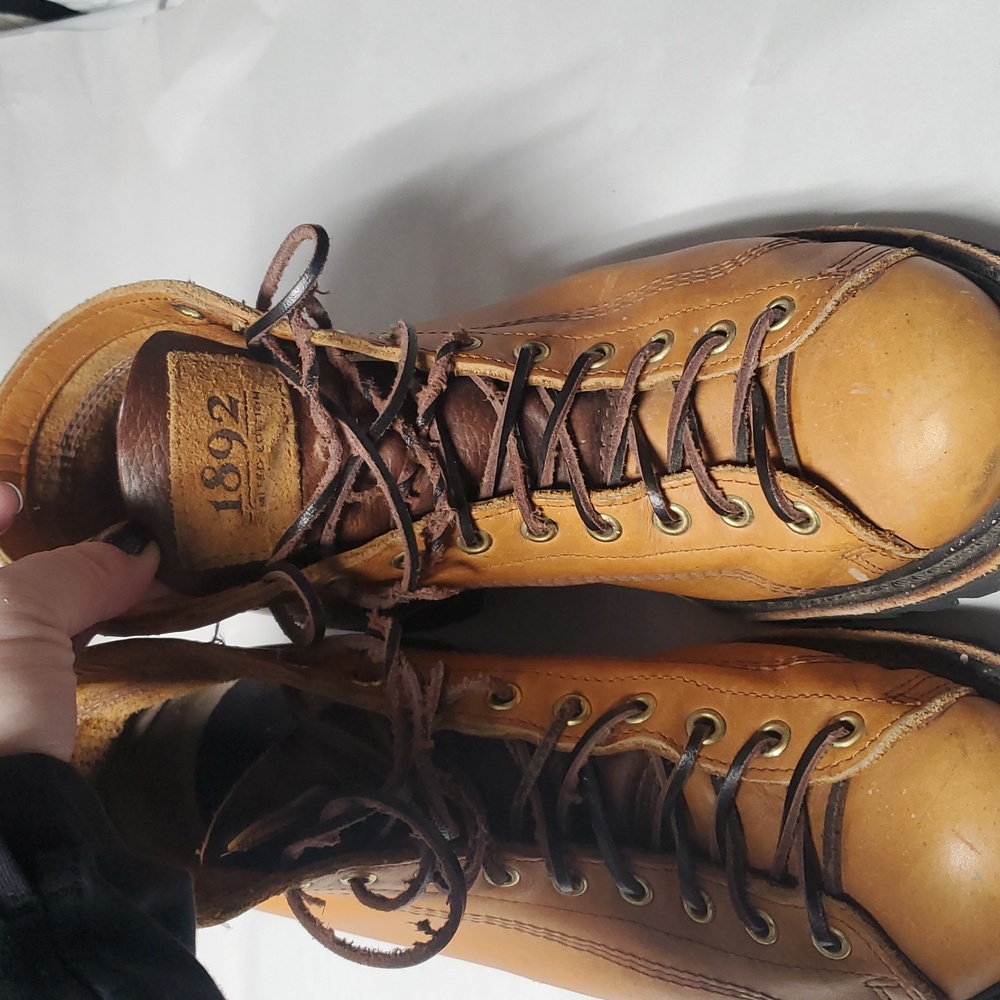 Thorogood 1892 Limited Edition Boots Size 10 EE Mens Vibram Sole - Picture 12 of 16